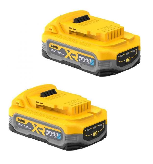 Набор аккумуляторных батарей PowerStack DeWALT DCBP318S2