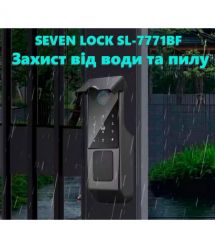 Умный электромеханический замок на калитку SEVEN SL-7771BF