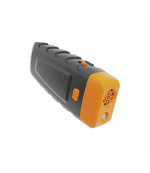 Відлякувач ультразвуковий SJZ047 від собак 25kHz, ліхтарик, мобільний, акумуляторний, Type-C Black - Orange