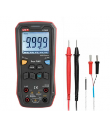 Мультиметр UNI-T UT60S. Вимірювання: V, A, &ampOmega, F, Hz, C. Функції: True RMS, NCV, підсвічування, продзвонювання, тест діод
