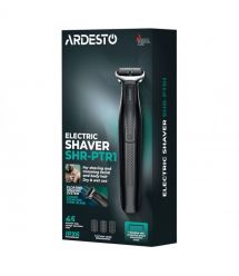 ARDESTO Бритва електр. One blade, Li-Ion, сух.+влажн., триммер, 3 насадки, сталь, черный