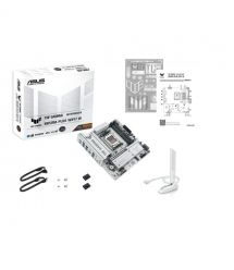 ASUS Материнcька плата TUF GAMING B850M-PLUS WIFI7 W sAM5 B850 4xDDR5 M.2 HDMI DP Wi-Fi BT mATX білий