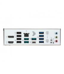 ASUS Материнcька плата TUF GAMING B850M-PLUS WIFI7 W sAM5 B850 4xDDR5 M.2 HDMI DP Wi-Fi BT mATX білий