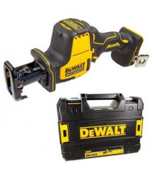 DeWALT Пила шабельна акумуляторна 18В XR Li-lon безщіткова 0-2800ход/хв 16мм кейс 1.43кг без АКБ та ЗП