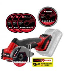 Einhell Grinding machine cordless cut-off Einhell Professional TP-CO 18/76-C Li BL - Solo brushless 16mm 18V 20000rpm 0.67kg wit