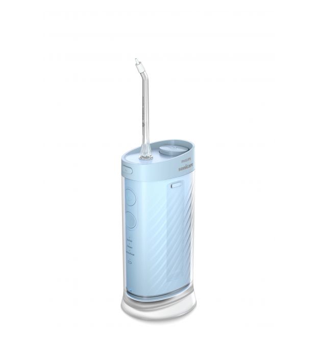 Philips Ирригатор Philips Sonicare Compact Flosser 1000, чаша 200 мл, складной, голубой