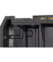 DeWALT mcLaren TSTAK tool box with tray 44x33x33.3.2cm up to 30kg polypropylene