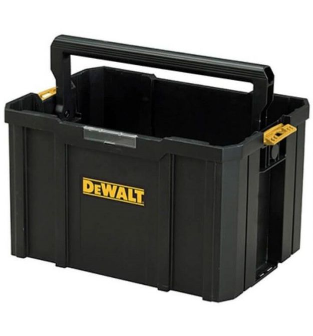 DeWALT TSTAK open tool box 440x320x275mm polypropylene up to 30kg.