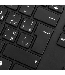 HP Клавиатура мембранная НР 320K, 109key, USB-A, EN/UK, чорний
