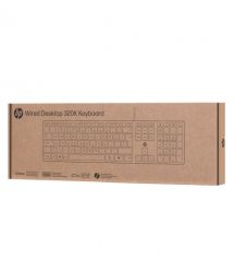 HP Клавиатура мембранная НР 320K, 109key, USB-A, EN/UK, чорний