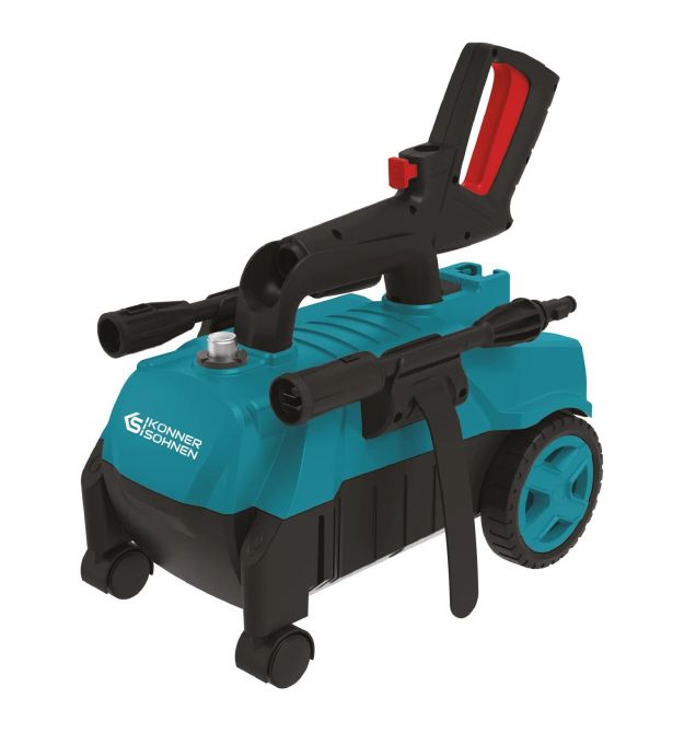 Könner & Söhnen Мойка высокого давления Konner&Sohnen KS 1600Вт 90-130бар 312л/ч шланг 7м 6.1кг