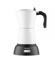 ARDESTO Кофеварка электрическая гейзерная 0.3л, молотый, белый