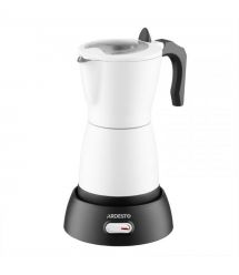 ARDESTO Кофеварка электрическая гейзерная 0.3л, молотый, белый