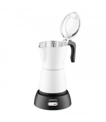 ARDESTO Кофеварка электрическая гейзерная 0.3л, молотый, белый