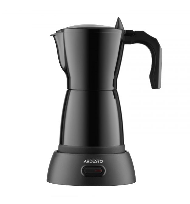 ARDESTO Кофеварка электрическая гейзерная 0.3л, молотый, черный
