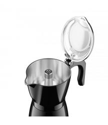 ARDESTO Кофеварка электрическая гейзерная 0.3л, молотый, черный