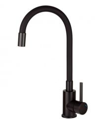 Deante Corio kitchen set, granite sink with wing + graphite mixer