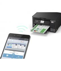 Epson БФП ink color A4 Epson EcoTank L6260 33_20 ppm Duplex USB Ethernet Wi-Fi 4 inks Black Pigment