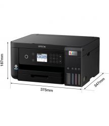 Epson БФП ink color A4 Epson EcoTank L6260 33_20 ppm Duplex USB Ethernet Wi-Fi 4 inks Black Pigment