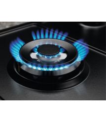 Electrolux Варильна поверхня Electrolux газова, 90см, чавун, чорний