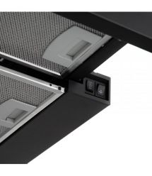 ARDESTO Вытяжка телескопическая, 60см, 450м3ч, черный