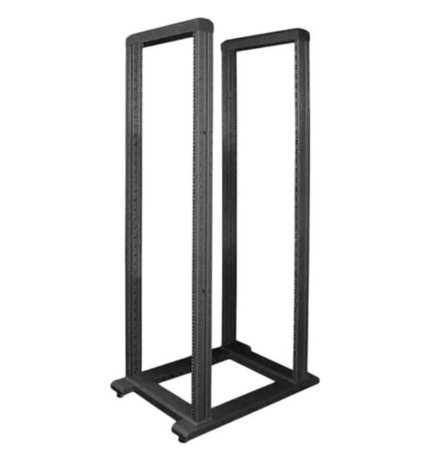 ZPAS Стойка ZPAS 19", 36U, SRX, напольная двухрамная, глубина 800 мм, максимально 250кг, черная