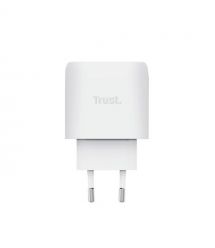 Trust Desktop Charger Maxo 45Вт, GaN, USB-C PD/PPS, білий