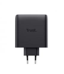 Trust Desktop Charger Maxo 100Вт, GaN, 2xUSB-C ,PD/PPS, чорний