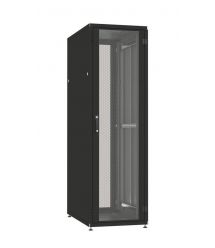 ZPAS Шкаф ZPAS 19", 24U, SZB IT, одностворчатые передние и задние перфорированные двери, 600x800 мм, максимально 1000кг, черный