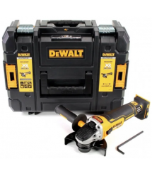 DeWALT angle grinder cordless brushless 18V XR Li-lon 125mm 9000rpm case 1.74kg without battery and spare part
