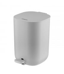 ARDESTO Ведро для мусора Vigor с педалью, 3л, полипропилен, серый
