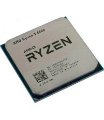 AMD CPU Ryzen 5 5500 6C/12T 3.6/4.2GHz Boost 16Mb AM4 65W w/o cooler TRAY