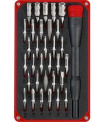 Einhell Биты Einhell, набор 33шт, HEX, PH, RIBE, SL, Spline, Torx, 28мм, кейс