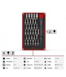 Einhell Биты Einhell, набор 33шт, HEX, PH, RIBE, SL, Spline, Torx, 28мм, кейс