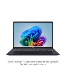 ASUS Ноутбук ASUS Vivobook 16 M1607KA-MB010 16" WUXGA IPS, AMD AI 5 340, 16GB, F512GB, UMA, NoOS, Блакитний