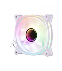2E Gaming Case Fan Air Cool X Fan ACF120XB-ARGB, 120mm, 1200rpm, 3pin, 3pin +5VARGB, 20,4dBa, white