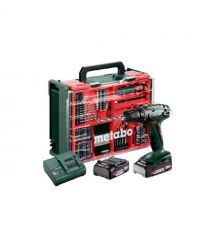 Metabo Шурупокрут-дриль акумуляторний Metabo BS 18 Set 18В 2х2А·год 24·48Нм 0-450·0-1600об·хв 1.3кг