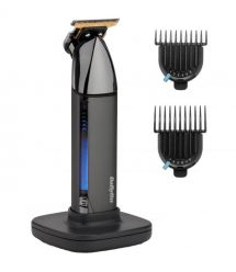 BaByliss haircut kit Super-X Metal Black Edition for mustache, beard, battery, nozzles-2, steel, case, black