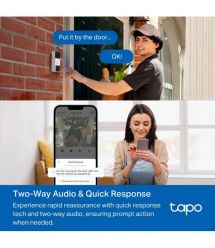 TP-Link Tapo Smart Battery Video Doorbell Tapo D210