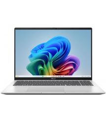ASUS Ноутбук ASUS Vivobook 16 M1607KA-MB060 16" WUXGA IPS, AMD AI 7 350, 16GB, F1TB, UMA, NoOS, Сріблястий