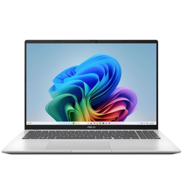 ASUS Ноутбук ASUS Vivobook 16 M1607KA-MB060 16" WUXGA IPS, AMD AI 7 350, 16GB, F1TB, UMA, NoOS, Сріблястий
