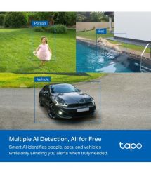 TP-Link Smart Wire-Free Security Camera and Solar Panel TAPO C425 KIT