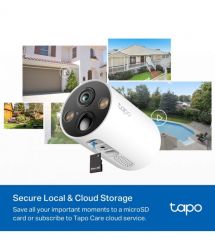 TP-Link Smart Wire-Free Security Camera and Solar Panel TAPO C425 KIT