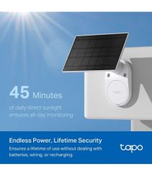 TP-Link Smart Wire-Free Security Camera and Solar Panel TAPO C410 KIT