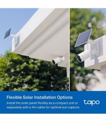 TP-Link Smart Wire-Free Security Camera and Solar Panel TAPO C410 KIT