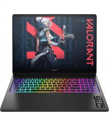 HP Ноутбук HP OMEN 16-ah0040ua 16" 2.5K OLED, Intel U9-275HX, 64GB, F2048GB, NVD5080-16, DOS, чорний