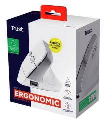 Trust Миша Trust Bayo II Ergonomic, WL, білий