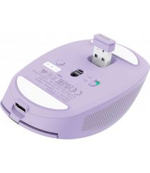 Trust Миша Trust Ozaa Compact Multi-Device, WL/BT, фіолетовий