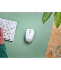 Trust Миша Trust Yvi+ Compact Multi-Device, WL/BT/USB-A, білий