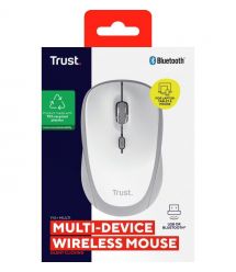 Trust Миша Trust Yvi+ Compact Multi-Device, WL/BT/USB-A, білий